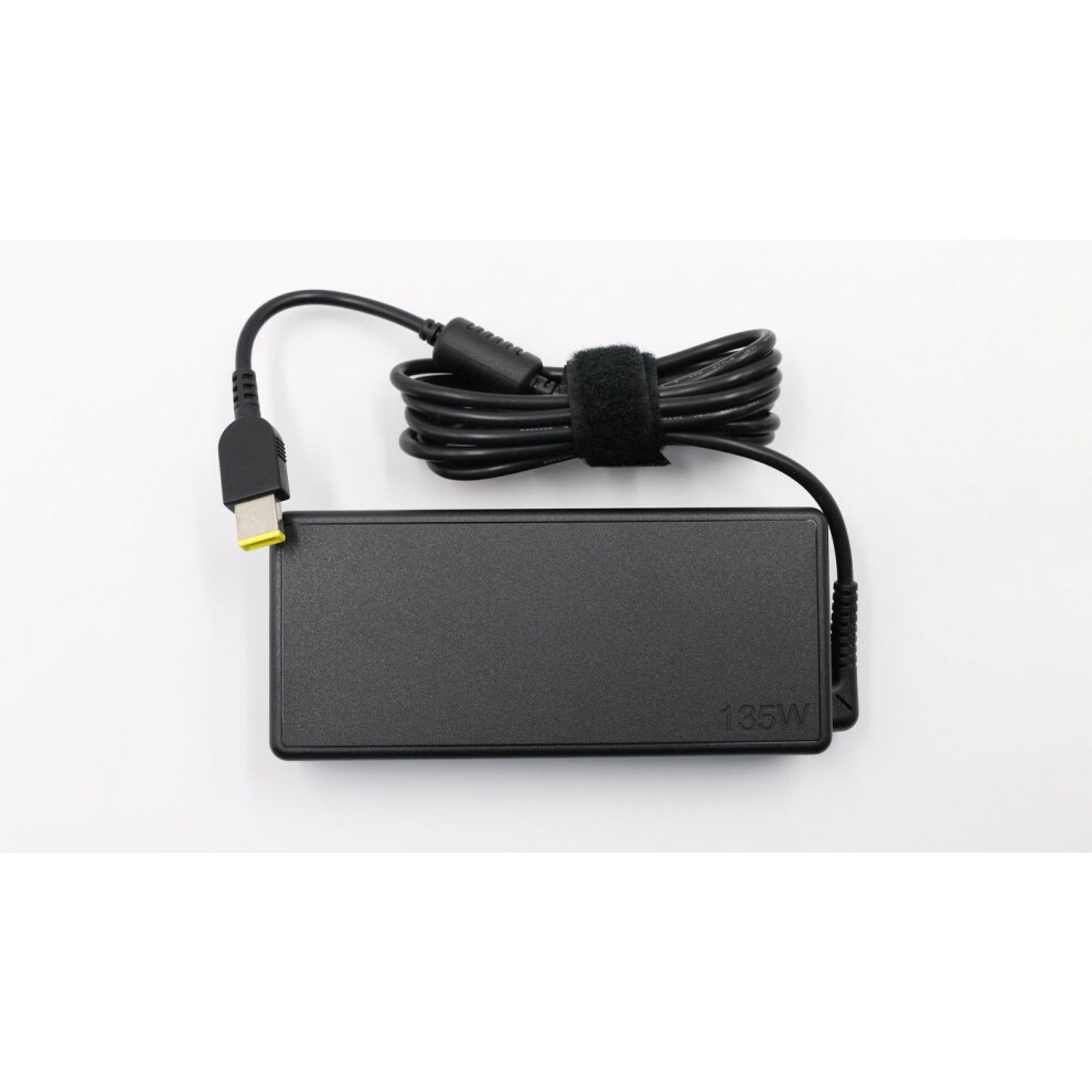 Lenovo 135W Ac Adapter For Thinkpad Devices Input 100-240V Slim-Tip Charging Port Compact Design. 5706998943781