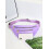 Draagbare sportheuptas voor dames, paars 4