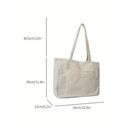Sac à main blanc uni 1