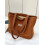 Sac à main marron uni 5