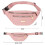 Draagbare sportheuptas voor dames, roze 2