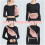 Draagbare sportheuptas voor dames, roze 4