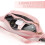 Draagbare sportheuptas voor dames, roze 5