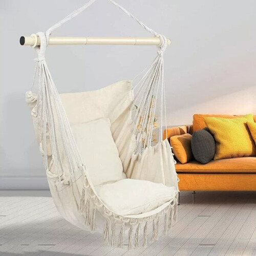 Hamac assis, blanc 2
