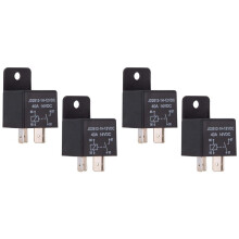 4 Packs of Relays 4-Pin 12V 40A Relay Kit Spst Model: JD2912-1H-12VDC 40A 14VDC Car and