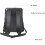 Μαύρο μικρό, κατάλληλο για κατοικίδια έως 6 κιλά, μονόχρωμο, για έξοδο 4