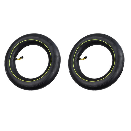 2 PeçA Tubo Interno Universal 10X2.5/10X2.75 Tubo Interno com VáLvula Dobrada VáLvula de 45 Graus para Scooter EléTrico de 10 Polegadas