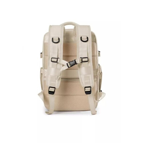 Sac à dos de voyage grande capacité, beige 1