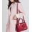 Sac à main pour femme Danbaoly rouge 5