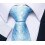 Ensemble cravate homme bleu clair 3