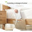 Τσάντα αποθήκευσης-Dreams store-καφέ-1 τεμ.-30*20*10εκ. 4
