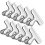 Lebensmittelbeutelclips Dreams Store silber 10er-Pack 3