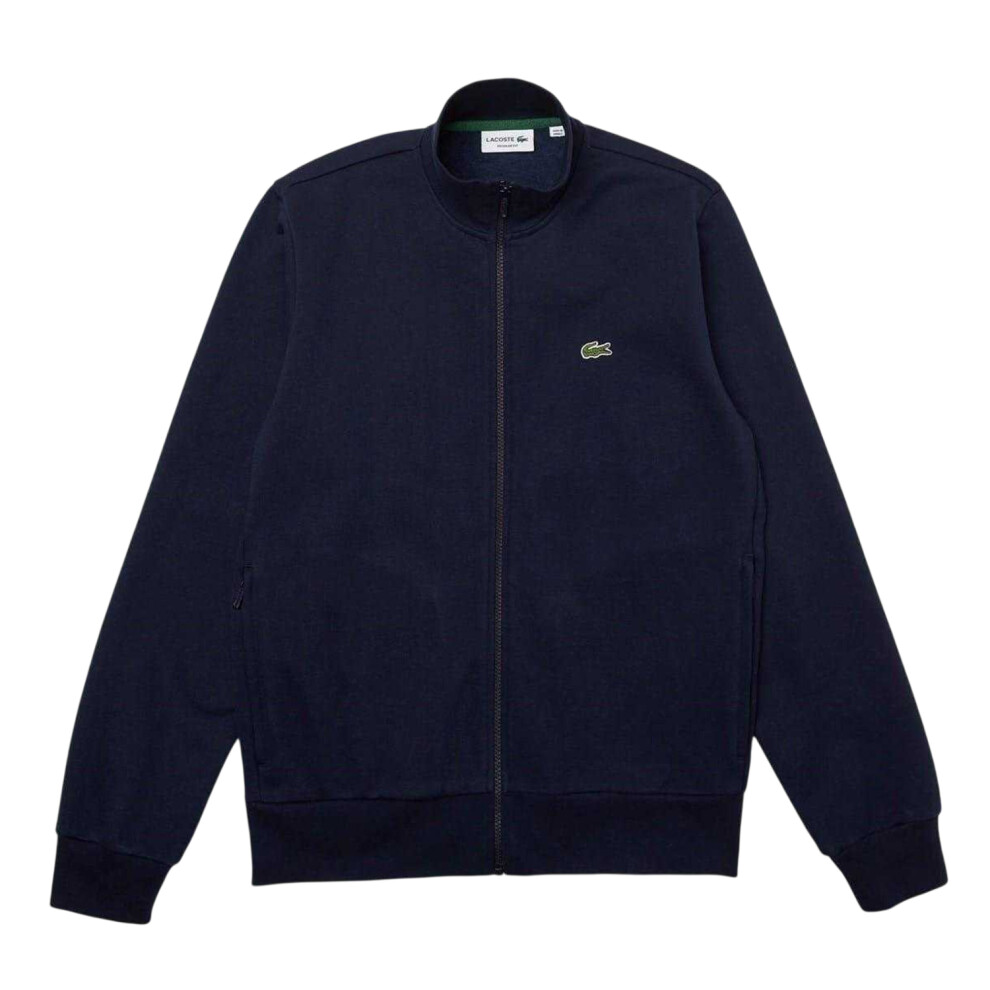 Lacoste (Xl, Navy) Mens Full Zip Sweatshirt Blue,Multicoloured