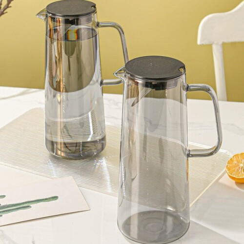 '1 pc water pitcher glass pitcher with lid and spout hot 1