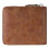 Portefeuille homme à fermeture éclair, marron clair 4