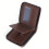 Portefeuille homme à fermeture éclair, marron clair 2