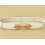 Elegante witte elastische riem 2