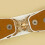 Elegante witte elastische riem 3