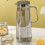 '1 pc water pitcher glass pitcher with lid and spout hot 4