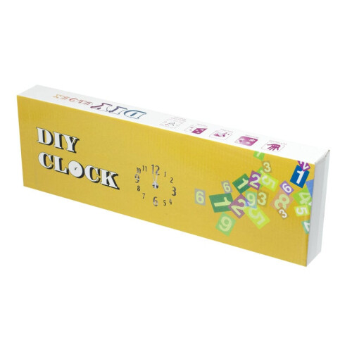 Grande horloge murale noire, 80-120 cm 2