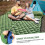 Matelas de camping gonflable ultra-léger avec oreiller, portable 4