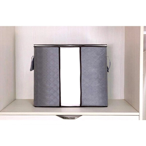 Laatikonpehmuste 50 cm x 46 cm x 28 cm A37 harmaa 1