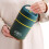 Thermos alimentaire à double paroi, 680 ml, vert foncé 5