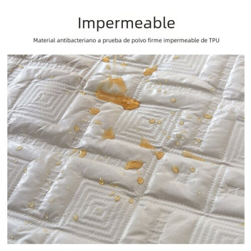 Protège-matelas gris 1