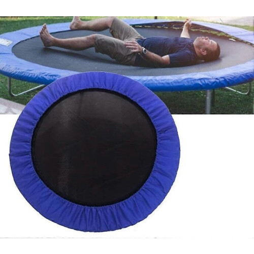 Tapis de sécurité imperméable pour trampoline avec bords en mousse 2