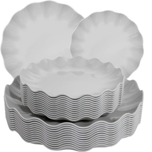 Service d'assiettes, 24 pièces. 1
