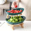 1 pc. 2/3 tier fruit bowl for kitchen table 4