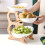 1 pc. 2/3 tier fruit bowl for kitchen table 5