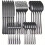 Ensemble de 30 couverts en acier inoxydable 3