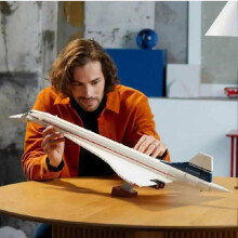 Airbus Building Concorde Blocks Air Plane Model Educational Toys Gifts Christmas