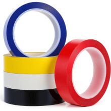 5 Rolls Vinyl Floor Tape 1 Inch X 72 Yards Floor Marking Court Tape Gym Floors Vinyl Tapes Sports Vinyls Tapes for Gym
