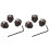 6 Pcs. Guitar & Skull   Fort Egler Noir 1