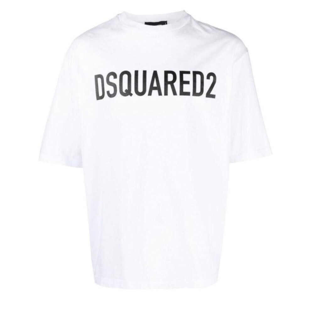 Dsquared2 (Xl, ) Mens Logo T-Shirt White