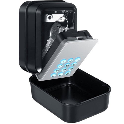 Key Lock Box with Code -  & PIN Unlock, APP Controlled Digital Lockbox for Keys, Landlords, Families 1