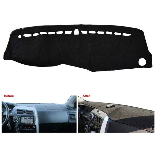 Alfombrilla Negra de Salpicadero de Coche Funda de Salpicadero para  Kyron 2005-2015 para Actyon 2005-2010 1