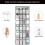 Non-Slip Breathable Large Space Mesh Pocket Shoe Storage Rack Closet Storage Rack Three-Dimensional Storage Storage Bag 6