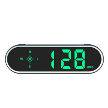 HUD GPS-Snelheidsmeter Universele Auto Heads- Display Snelheidsmeter met Kompas Boven Snelheidsalarm voor Alle Voertuigen