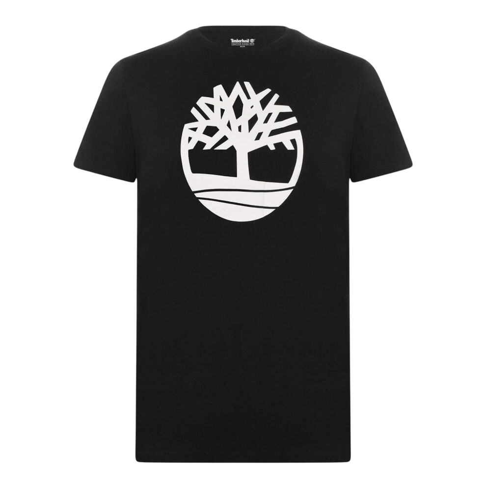 Timberland (Xl, ) Mens Logo T-Shirt Black