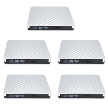 5X PC Portable Externe USB 3.0 DVD RW Graveur de CD Portable Lecteur Optique Graveur Lecteur Lecteur Plateau Portable Lecteur Graveur