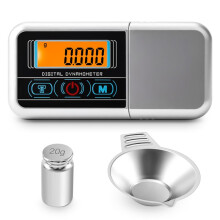 Gioielli Scala 100Gx0.005G Preciso Giradischi Stilo Forza Dinamometro Digitale Calibro di Tracciamento per Dischi In Vinile Ago