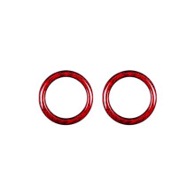 Echte Harde Koolstofvezel Auto Schakelpaneel Ringsticker voor 500 Abarth 595 2012-2023