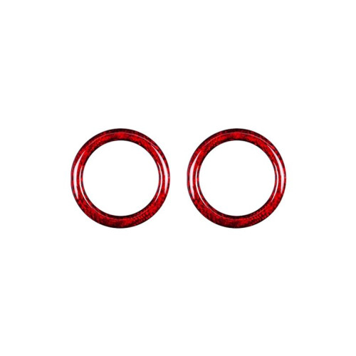Echte Harde Koolstofvezel Auto Schakelpaneel Ringsticker voor  500 Abarth 595 2012-2023