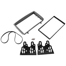 7 Pulgadas 2 Din Coche Fascia para 147 2005-2011 EstéReo Fascias Panel InstalacióN de Montaje en Tablero Kit de Marco de DVD de AutomóVil