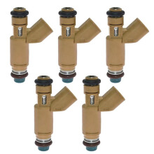 5x Nieuwe Brandstofinjectoren 8627815 voor S40 V50 2.4i Sedan 4-Deurs 2.4L L5