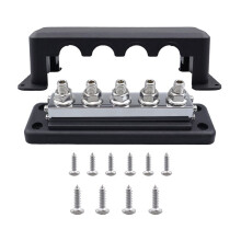 M10 Blocco di Distribuzione di Potenza Barra di Distribuzione 24V Barra di Distribuzione 600A Blocco Terminale Elettrico per Camion Barca Auto