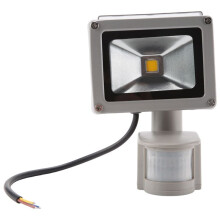 Projecteur Spot LED blanc chaud Projecteur Spot avec éclairage LED et capteur de mouvement PIR (10 Watts)